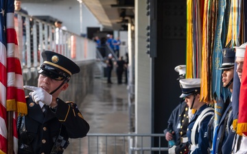 Joint Armed Forces Color Guard Opens FIFA Match in D.C.