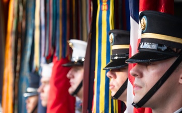 Joint Armed Forces Color Guard Opens FIFA Match in D.C.