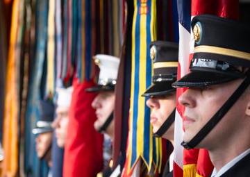 Joint Armed Forces Color Guard Opens FIFA Match in D.C.