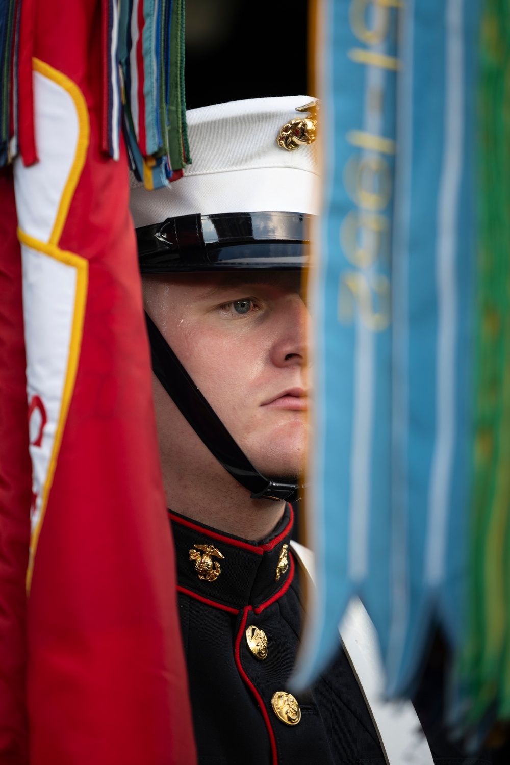 Joint Armed Forces Color Guard Opens FIFA Match in D.C.