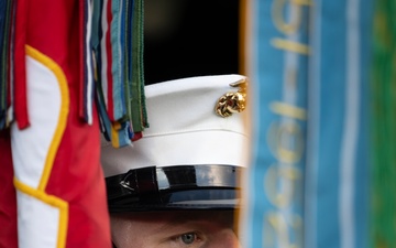 Joint Armed Forces Color Guard Opens FIFA Match in D.C.