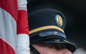 Joint Armed Forces Color Guard Opens FIFA Match in D.C.