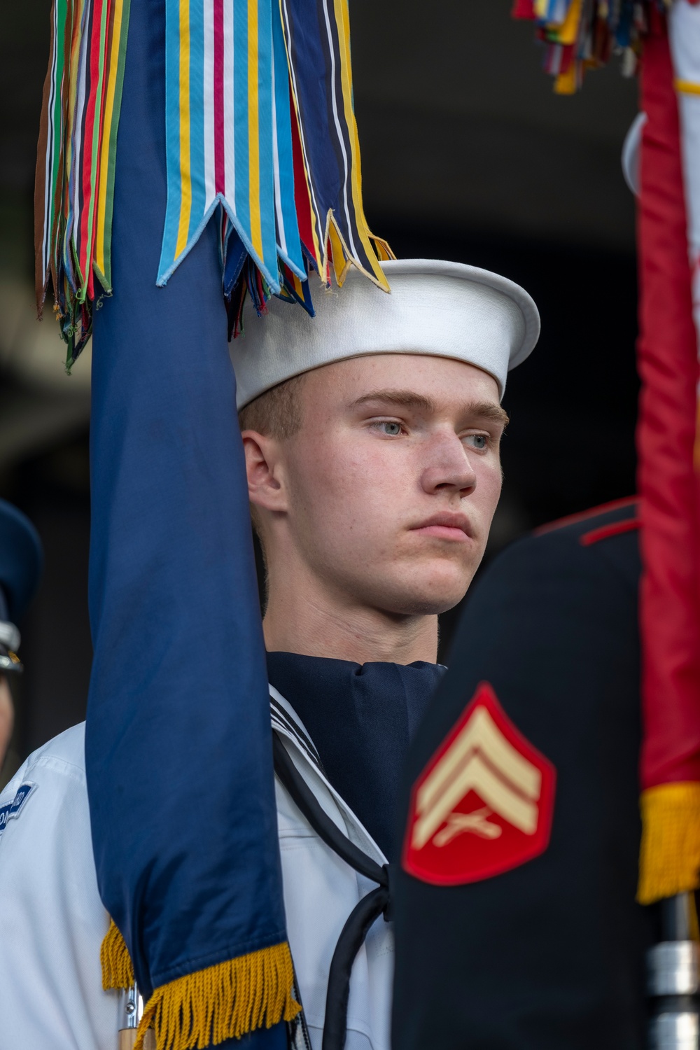 Joint Armed Forces Color Guard Opens FIFA Match in D.C.