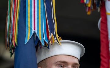 Joint Armed Forces Color Guard Opens FIFA Match in D.C.
