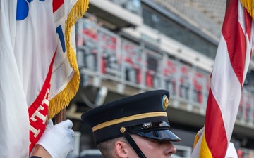 Joint Armed Forces Color Guard Opens FIFA Match in D.C.