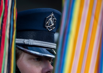 Joint Armed Forces Color Guard Opens FIFA Match in D.C.