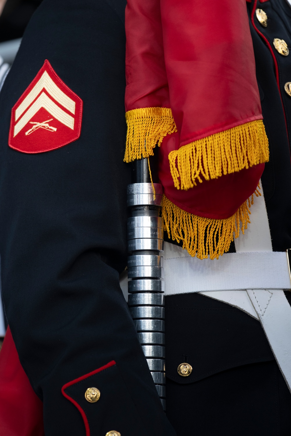 Joint Armed Forces Color Guard Opens FIFA Match in D.C.
