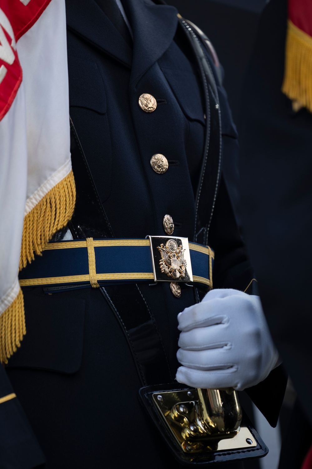 Joint Armed Forces Color Guard Opens FIFA Match in D.C.