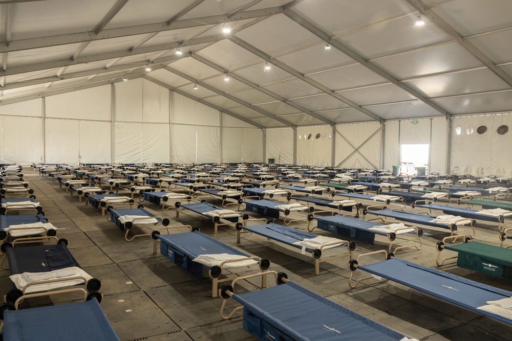 Civilian contractors set up in greater Los Angeles area to support Task Force 51