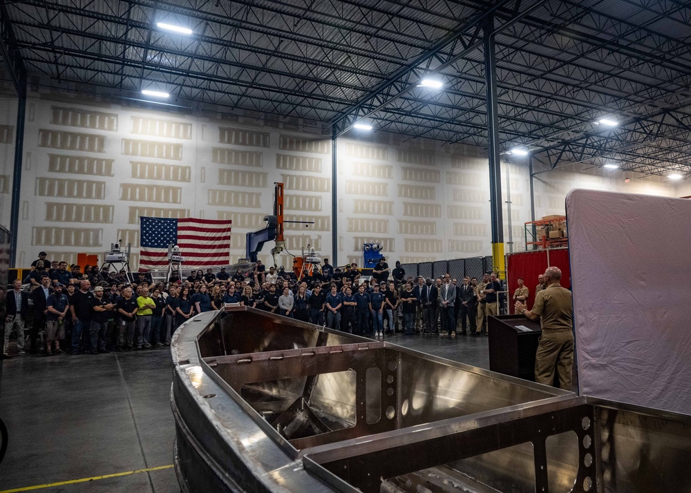 Acting Chief of Naval Operations Admiral Jim Kilby Visits Black Sea Technologies in Baltimore, Observes Small Unmmaned Surface Vehicle Operations and Advance Manufacturing Facility.