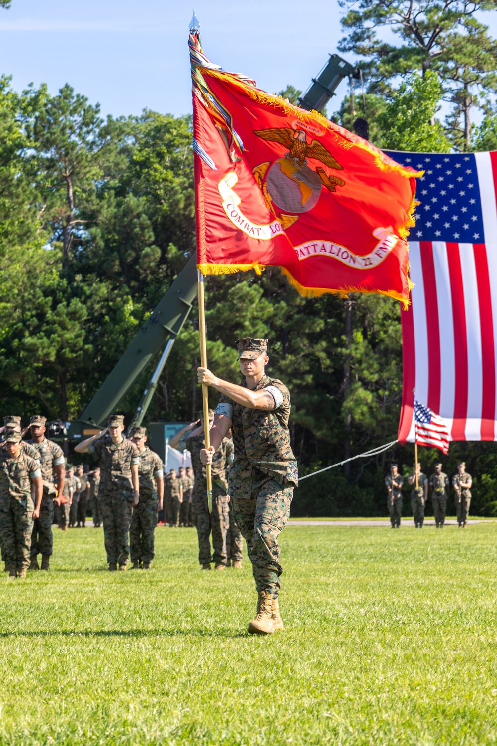 CLB-22 Change of Command