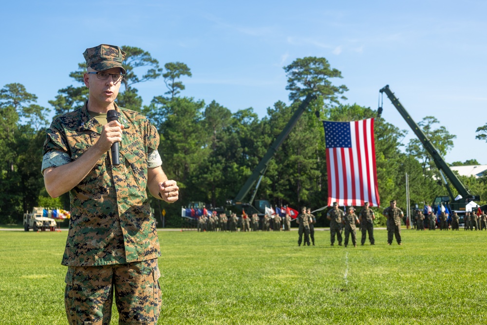 CLB-22 Change of Command