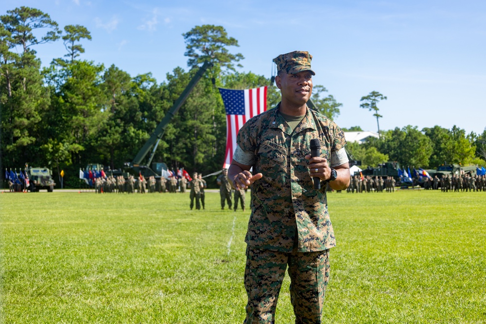CLB-22 Change of Command