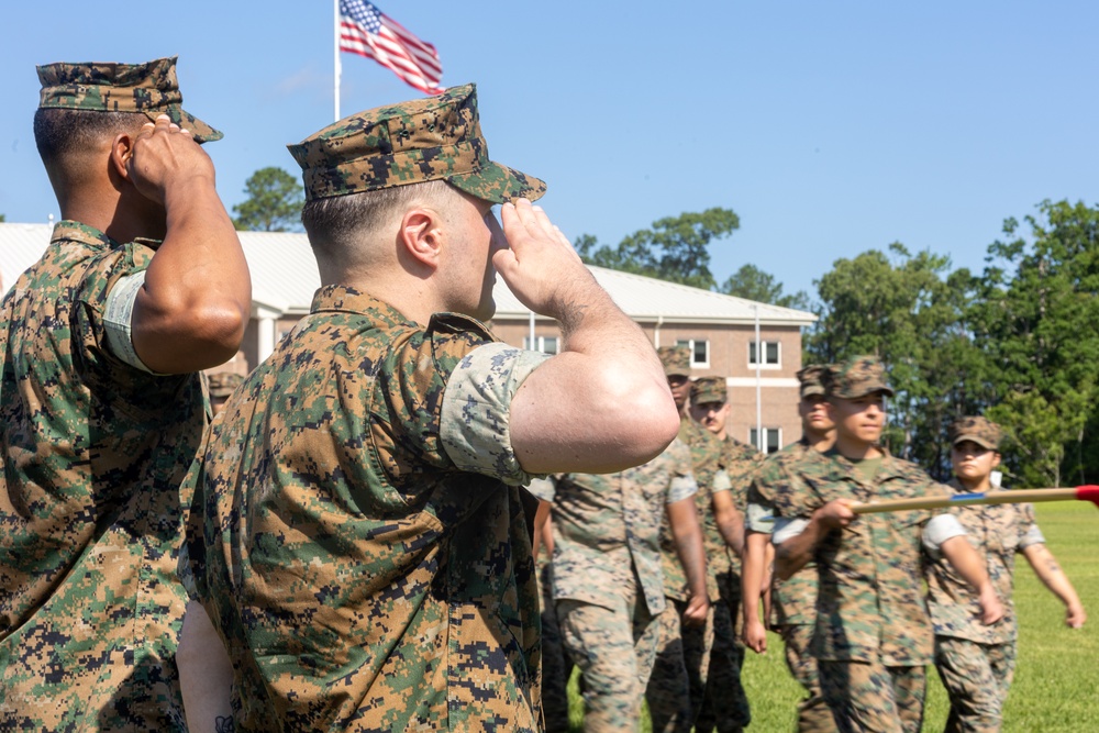 CLB-22 Change of Command