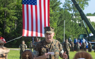 CLB-22 Change of Command