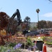 Debris removal in the Pacific Palisades