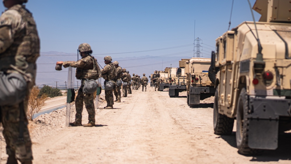 California National Guard Soldiers Support Federal Operation in Southern California