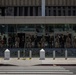 U.S. Marines, Department of Homeland Security guard federal building
