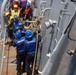 Shoup conducts replenishment-at-sea