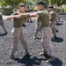 U.S. Marines practice MCMAP techniques