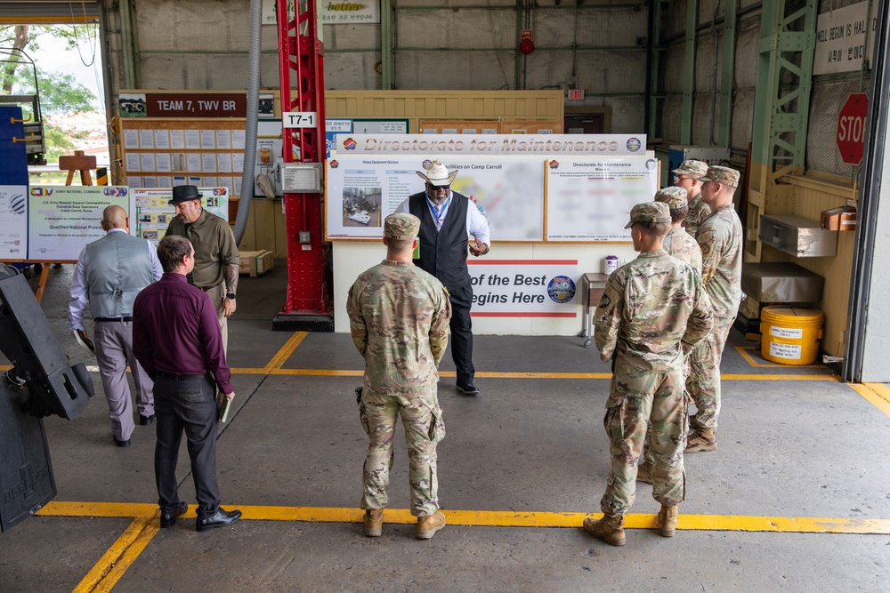 As part of CTLT, the cadets, along with their sponsors, toured MSC-K’s Heavy Equipment Division (HED), gaining valuable insights into the Directorate for Maintenance’s critical capabilities and resources on Jun. 17.