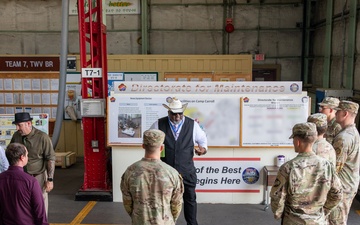 As part of CTLT, the cadets, along with their sponsors, toured MSC-K’s Heavy Equipment Division (HED), gaining valuable insights into the Directorate for Maintenance’s critical capabilities and resources on Jun. 17.
