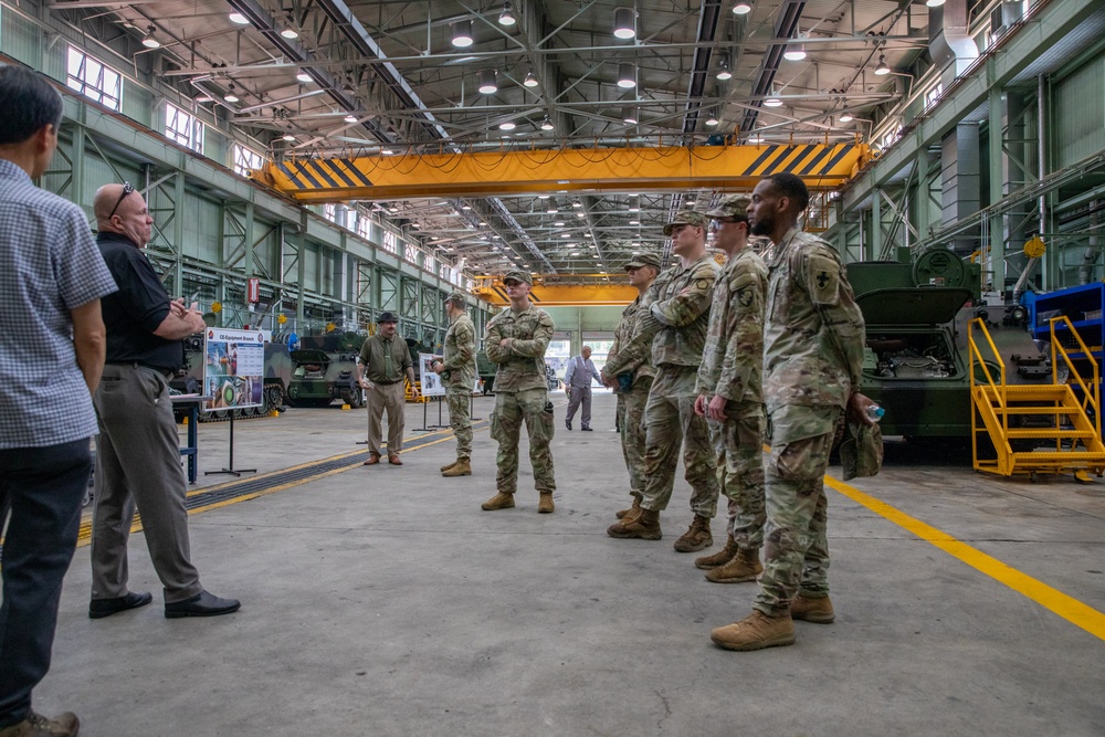 As part of CTLT, the cadets, along with their sponsors, toured MSC-K’s Heavy Equipment Division (HED), gaining valuable insights into the Directorate for Maintenance’s critical capabilities and resources on Jun. 17.