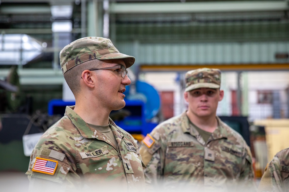 As part of CTLT, the cadets, along with their sponsors, toured MSC-K’s Heavy Equipment Division (HED), gaining valuable insights into the Directorate for Maintenance’s critical capabilities and resources on Jun. 17.