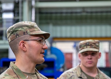 As part of CTLT, the cadets, along with their sponsors, toured MSC-K’s Heavy Equipment Division (HED), gaining valuable insights into the Directorate for Maintenance’s critical capabilities and resources on Jun. 17.
