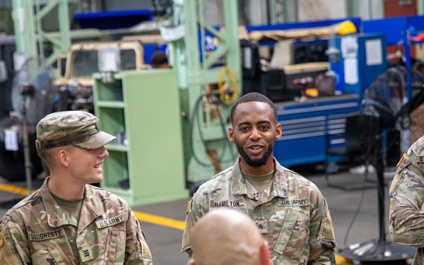 As part of CTLT, the cadets, along with their sponsors, toured MSC-K’s Heavy Equipment Division (HED), gaining valuable insights into the Directorate for Maintenance’s critical capabilities and resources on Jun. 17.