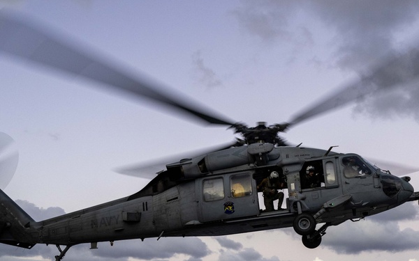 USS America (LHA 6) Conducts Flight Operations