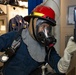 Shoup conducts general quarters drill