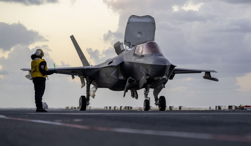 USS America (LHA 6) Conducts Flight Operations