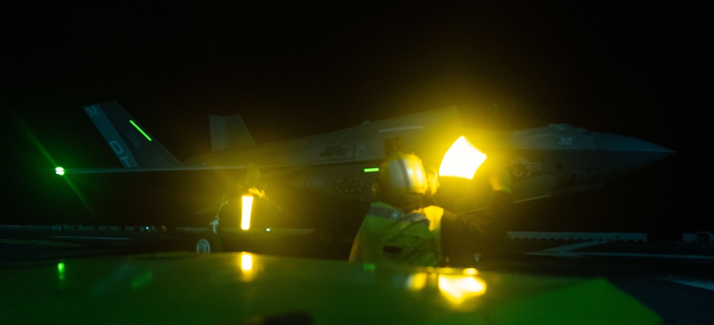 USS America (LHA 6) Conducts Flight Operations