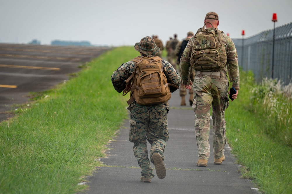 Yokota honors POW/MIA with memorial ruck