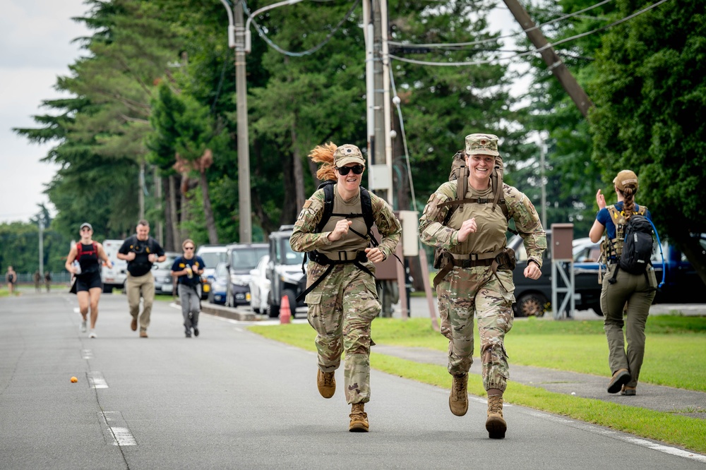 Yokota honors POW/MIA with memorial ruck