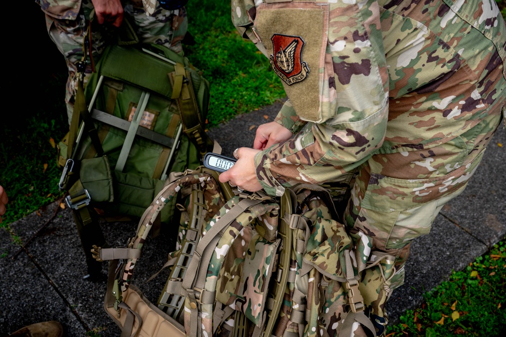 Yokota honors POW/MIA with memorial ruck