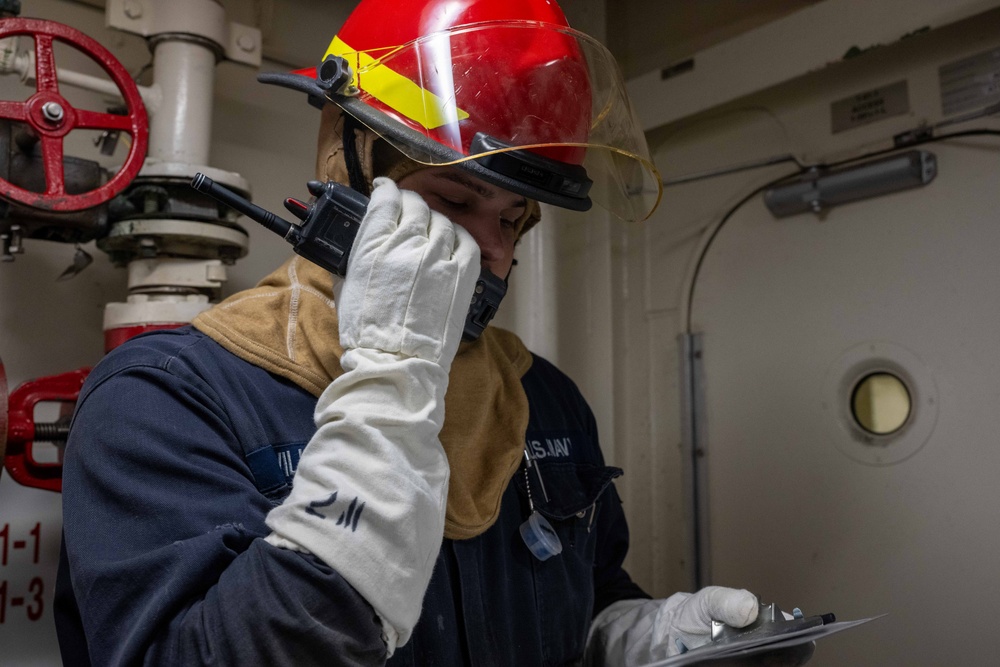 USS America (LHA 6) Conducts Damage Control Training