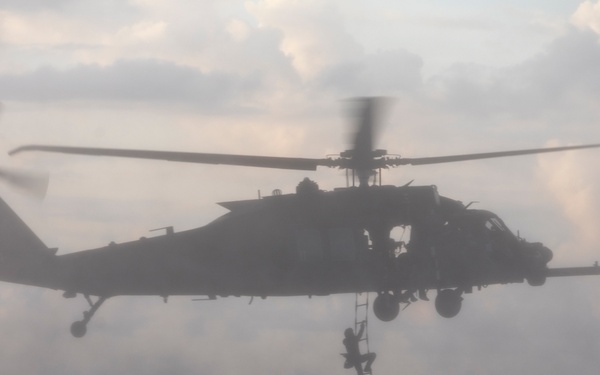 PCG, SOCPAC conduct helocast training