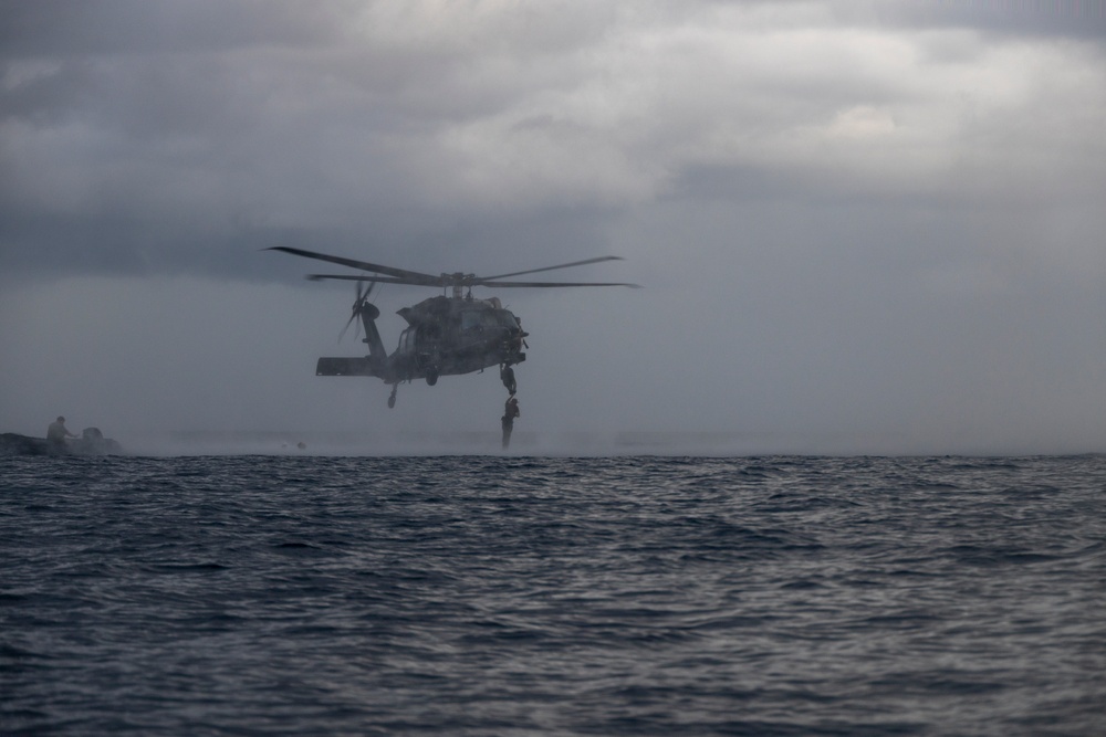 PCG, SOCPAC conduct helocast training