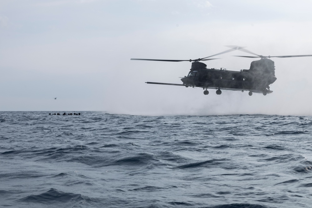 PCG, SOCPAC conduct helocast training