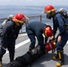 Curtis Wilbur Conduct In-Port Emergency Team Drill