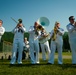 Anchorage Navy Week Enlistment Ceremony at Chinooks Game