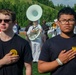 Anchorage Navy Week Enlistment Ceremony at Chinooks Game