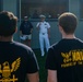 Anchorage Navy Week Enlistment Ceremony at Chinooks Game
