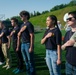 Anchorage Navy Week Enlistment Ceremony at Chinooks Game