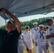 Anchorage Navy Week Enlistment Ceremony at Chinooks Game