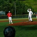 Anchorage Navy Week Enlistment Ceremony at Chinooks Game