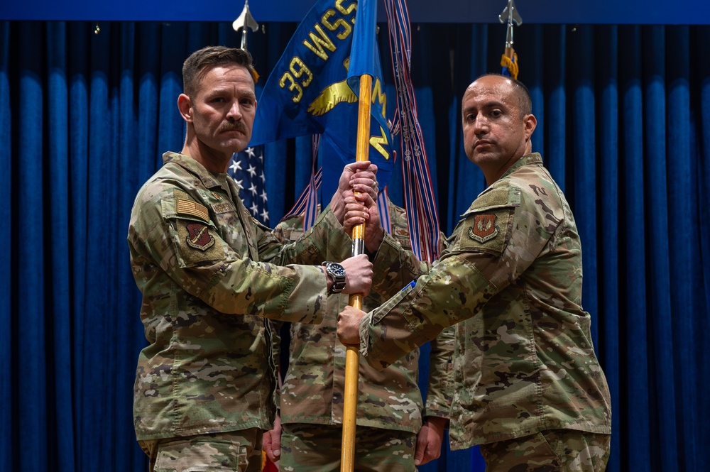 39th Maintenance Squadron holds change of command ceremony