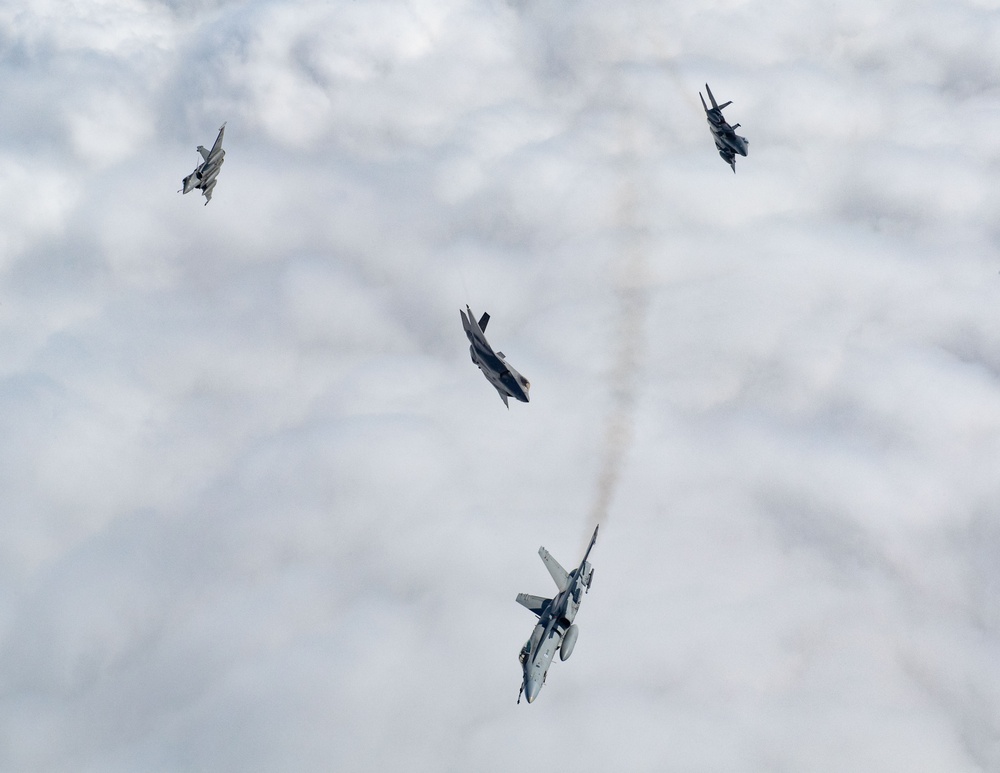 Atlantic Trident 2025 Formation Flight